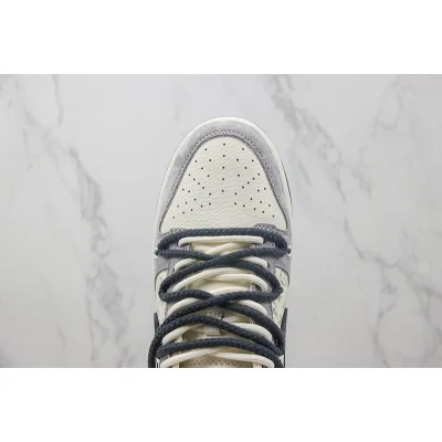Louis Vuitton x Nike Dunk Low "Gossamer/White/Black/Monogram" фото № 4