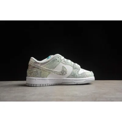 Nike Dunk Low Retro "White/Cyan" фото № 5