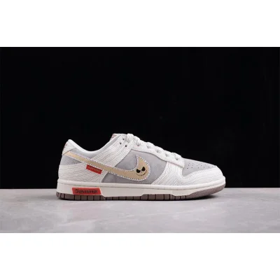 Supreme x Nike Dunk Low "Wood/Grays" фото № 6