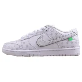 Louis Vuitton x Nike Dunk Low "White/Monogram"