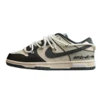PandaPrank x Nike Dunk Low "Green and Beige"
