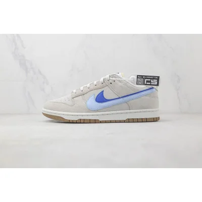 Nike Dunk Low SE 85 Double Swoosh "Grey/Blues" фото № 2