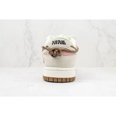 Nike Dunk Low SE 85 Double Swoosh "Grey/Cherry" фото № 8