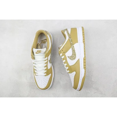Nike Dunk Low "Yellow Paisley" фото № 6