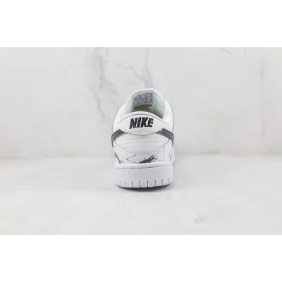 Nike Dunk Low "White/Black/Chines Painting White" фото № 8 Nike Dunk Low "White/Black/Chines Painting White" фото № 8