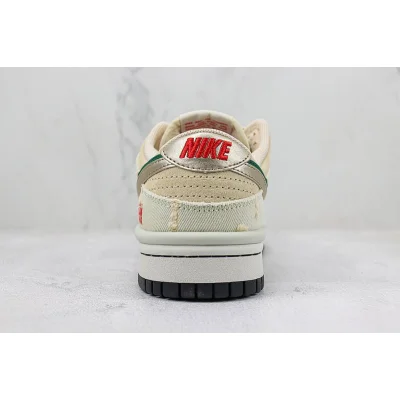 Nike SB Dunk Low "Beige/Green" фото № 9