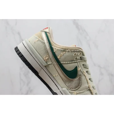 Nike SB Dunk Low "Beige/Green" фото № 4