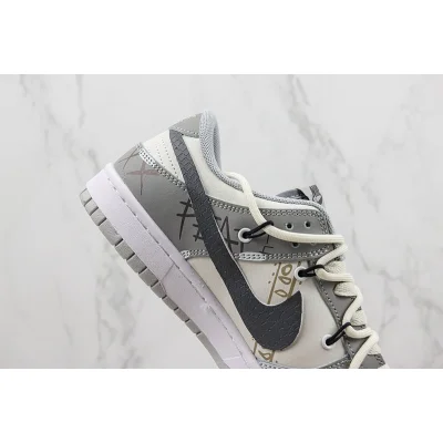 Nike Dunk Low "Grey/Cream/Black" фото № 4 Nike Dunk Low "Grey/Cream/Black" фото № 4