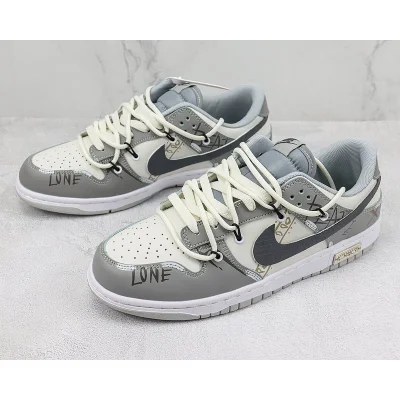 Nike Dunk Low "Grey/Cream/Black" фото № 5 Nike Dunk Low "Grey/Cream/Black" фото № 5