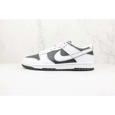Nike Dunk Low "White/Black/Perforated" фото № 2