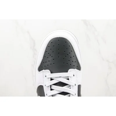 Nike Dunk Low "White/Black/Perforated" фото № 4