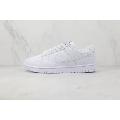 Nike Dunk Low "Triple White" фото № 2