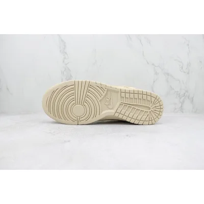 Supreme x Nike Dunk Low "Ivory Suede" фото № 8