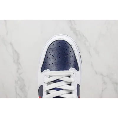 Nike Dunk Low "White/Red/Obsidian" фото № 4 Nike Dunk Low "White/Red/Obsidian" фото № 4