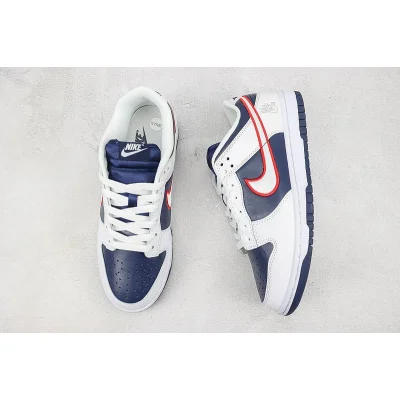 Nike Dunk Low "White/Red/Obsidian" фото № 6 Nike Dunk Low "White/Red/Obsidian" фото № 6