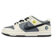 Nike Dunk Low "White/Black/Grey/Smiley"