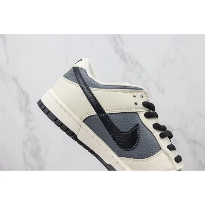 Nike Dunk Low "White/Black/Grey/Smiley" фото № 3