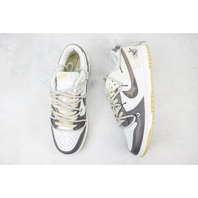 Nike Dunk Low "Brown Khaki" фото № 6