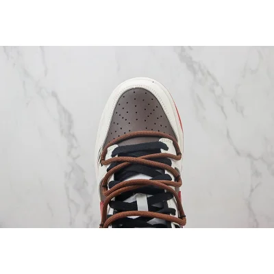 Nike Dunk Low Custom "Year of the Dragon/Red" фото № 4