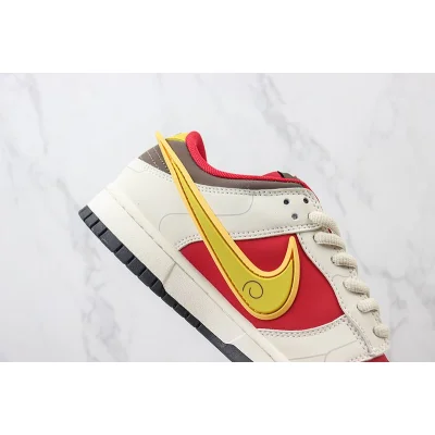 Saint Seiya x Nike Dunk Low "White/Red/Yellow" фото № 3