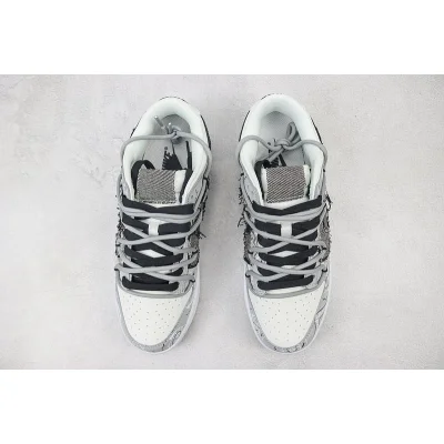 Nike Dunk Low "Jeans Patchwork/Grey/Black" фото № 7