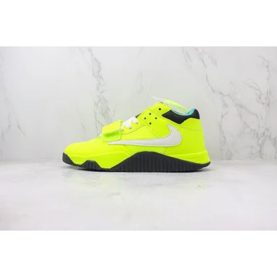 Travis Scott x Jordan Cut The Check "Neon Yellow" фото № 2