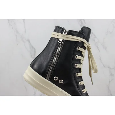 Rick Owens DRKSHDW High-Top "Leather Black/Milk" фото № 3 Rick Owens DRKSHDW High-Top "Leather Black/Milk" фото № 3