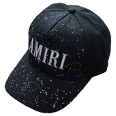 Кепка Amiri Speckled "Black"