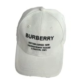 Кепка Burberry With Text Accompaniment "White"