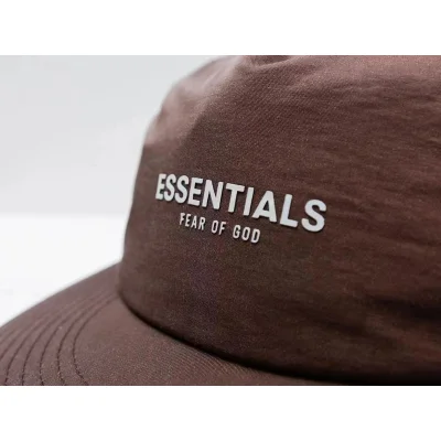 Кепка Fear Of God With Inscription "Brown" фото № 2