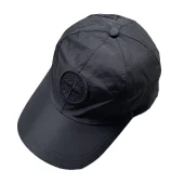 Кепка Stone Island With Logo Brand "Black"