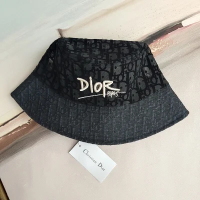 Панамка Dior Monogram "Black" фото № 2