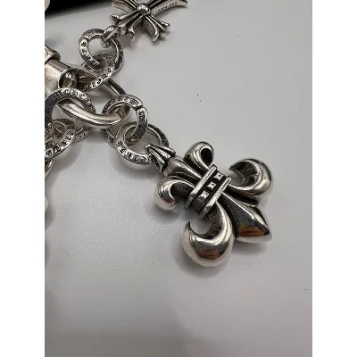 Брелок Chrome Hearts With Brand Badges "Silver" фото № 5