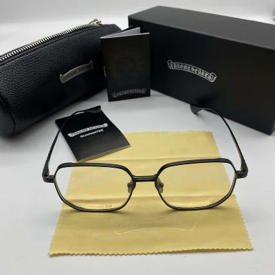 Оправа для очков Chrome Hearts Thin Frame With Small Logo "Black" фото № 9