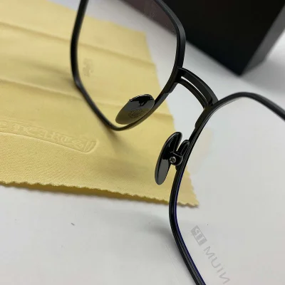 Оправа для очков Chrome Hearts Thin Frame With Small Logo "Black" фото № 2