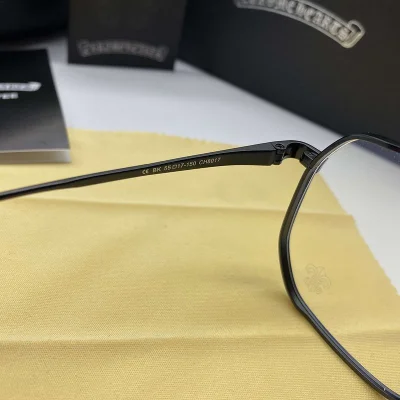 Оправа для очков Chrome Hearts Thin Frame With Small Logo "Black" фото № 3