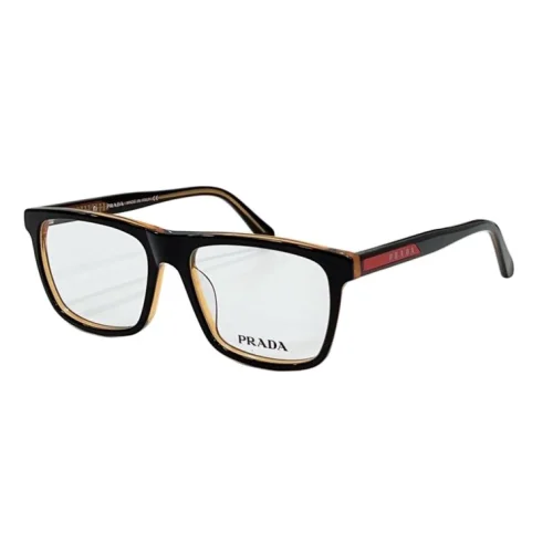 Оправа для очков Prada Frame With Logo Inside Red Figure "Brown"