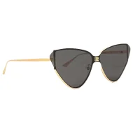 Солнцезащитные очки Balenciaga Triangle Shaped And Logo On Bridge Of The Nose "Gray"