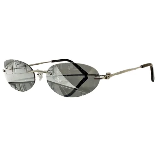 Солнцезащитные очки Balenciaga No Frame Thin Temples "Gray"