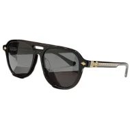 Солнцезащитные очки Chrome Hearts Patterns Along Temple "Black"