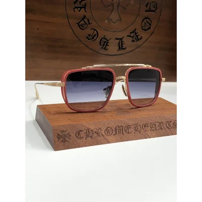 Солнцезащитные очки Chrome Hearts Temples With Decoration By Repeating Logo "Red" фото № 2 Солнцезащитные очки Chrome Hearts Temples With Decoration By Repeating Logo "Red" фото № 2