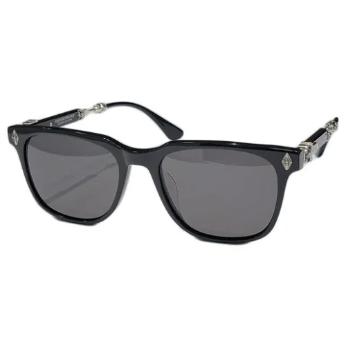 Солнцезащитные очки Chrome Hearts Temples Divided By Patterns "Black"