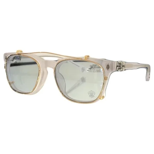 Солнцезащитные очки Chrome Hearts Double Thin Frame "White"