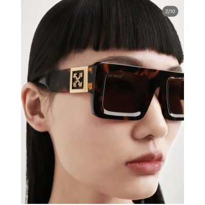 Солнцезащитные очки Off White Big Logo On Temples "Brown" фото № 3 Солнцезащитные очки Off White Big Logo On Temples "Brown" фото № 3