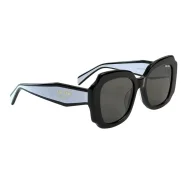 Солнцезащитные очки Prada Frame With Cut Edges "Black/Blue"