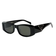 Солнцезащитные очки Prada Rectangle Shaped Narrow Frame "Black"