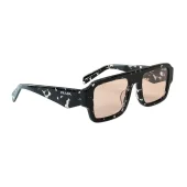 Солнцезащитные очки Prada Small Logo And Wide Line On Bridge Of Nose "Black/Pink"