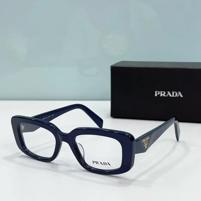 Солнцезащитные очки Prada Square Temples With Logo And Small Inscription "Blue" фото № 2 Солнцезащитные очки Prada Square Temples With Logo And Small Inscription "Blue" фото № 2