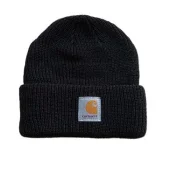 Шапка Carhartt Logo Patch "Black"