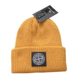 Шапка Stone Island With Lapel And Small Logo Inside Circle "Orange"